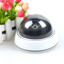 Simulated Surveillance Camera Fake Home Dome Dummy Camera with Flash red LED Light Security camera for Outdoor Indoor OD889