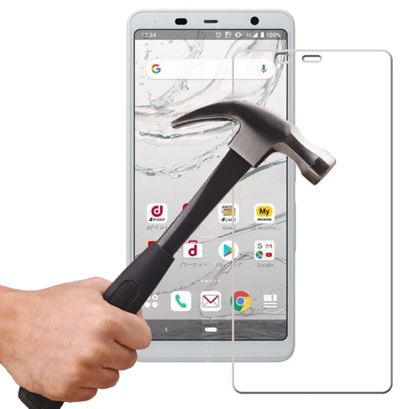 

1pcs 9H Hardness 2.5D Round Edge Clear Tempered Glass Screen Protector For Fujitsu Arrows Be3 F-02L