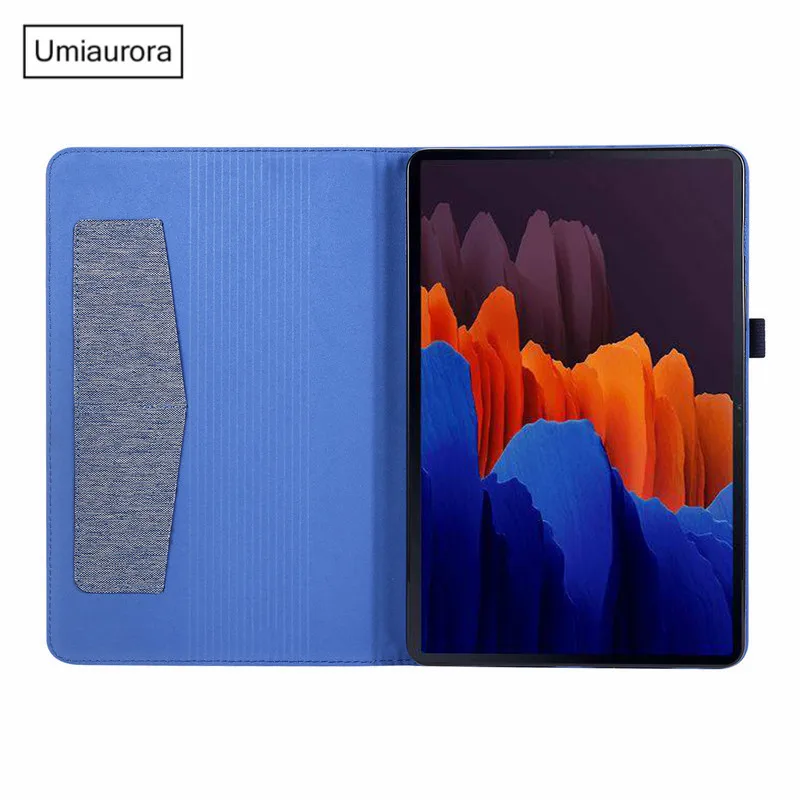Фото Чехол для Samsung Galaxy Tab S7 Plus 12,4, защитный чехол SM- T970 T975 для Tab S7 11 дюймов 2020 SM-T870 T875, чехол для планшета №4