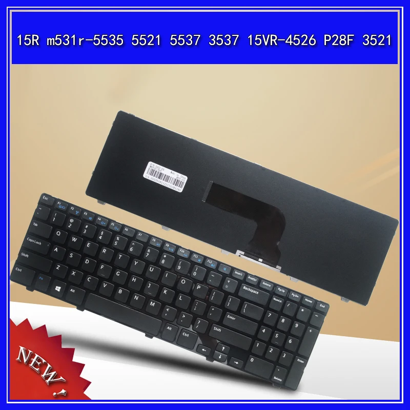 Клавиатура для ноутбука DELL 15R m531r-5535 5521 5537 15VR-4526 P28F 3537 заменяет клавиатуру US |
