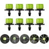 RBCFHI 5-60M 1/4'' Automatic Micro Drip Irrigation System Garden 8 Hole Spray Self Watering Kits With Adjustable Green Dripper 3