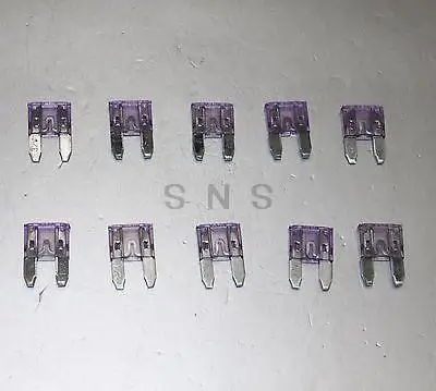 35A 35 ампер ATM Мини Лезвие Предохранитель автомобильные аудиоаксессуары SKF-08-35A 100 шт