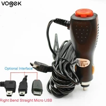 3,5 м 5 в 2A изогнутое мини USB Автомобильное зарядное устройство для автомобиля dvr камера gps Видео Рекордер Микро usb Автомобильное зарядное устройство для Xiaomi samsung