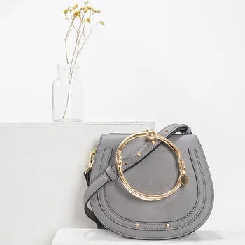

2020 New Style WOMEN'S Bag Shoulder Saddle Bag INS Women's Bracelet Bag