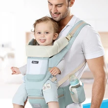 Ergonomico new born Baby Carrier Infant Bambini Zaino Seggiolino Da Anca Hipseat Sling Anteriore di Fronte Kangaroo Bambino Wrap per il Viaggio Del Bambino 0-36 mesi