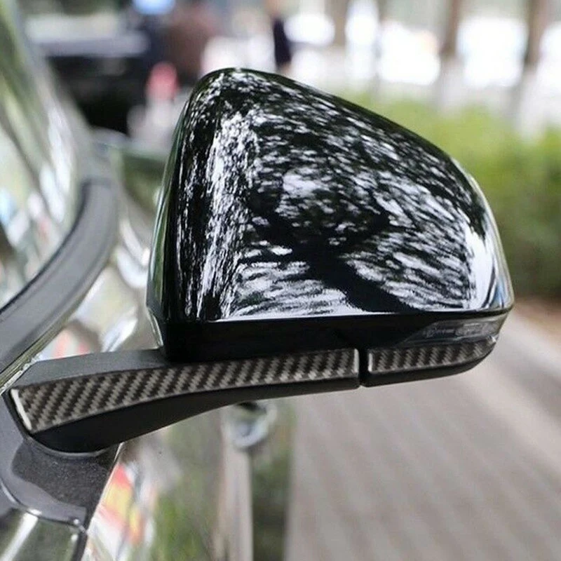Для Ford Mustang- карбоновое волокно автомобиля зеркало заднего вида молдинги накладка