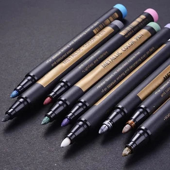 

10pcs 2MM Tip Pen Marker for Crafts DIY Card Making Photo Album Painting NC99