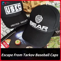 Escape From Tarkov Baseball Caps Cosplay USEC BEAR Basdball Cap Adjustable Hip Hop Caps Sun Hat Cosplay Prop Tactical Cap Visors 2