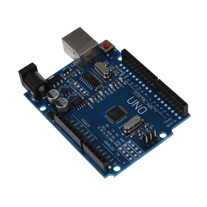 FFYY-40pcs 20 см 2,54 мм штепсельная плата соединительный провод кабель для Arduino и Atmega328p CH340G UNO R3 плата+ USB кабель Compat