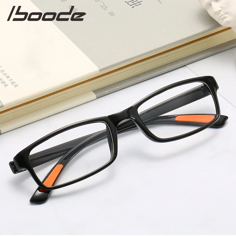 

IBOODE TR90 Reading Glasses Women Men Square Presbyopic Eyeglasses Female Male Hyperopia Eyewear Diopter Magnifying Spectacles