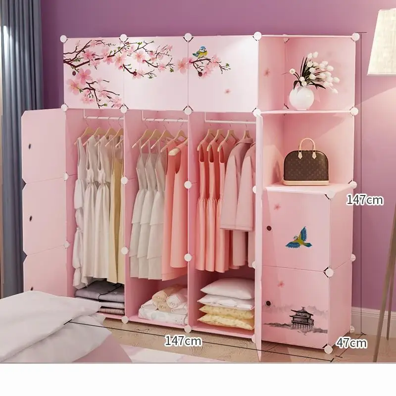 Мебель табличка для дальнобойного шкафа для спальни mobillya Kleiderschrank Dormitorio Mueble шкаф Guarda Roupa шкаф - Цвет: MODEL E