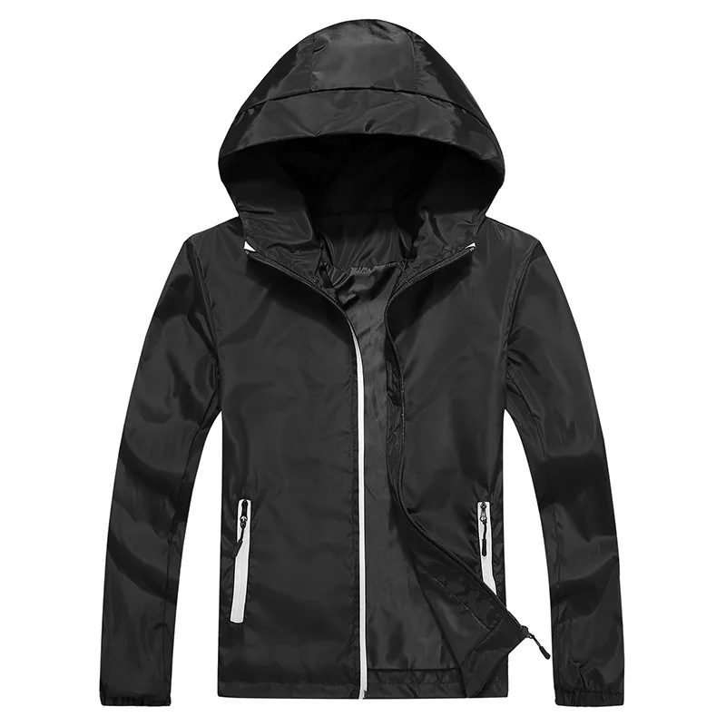 

Spring Outerwear Men's Casual Thin Windbreaker Jacket in Korean Version Men's Waterproof Jacket Casual