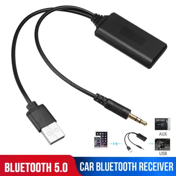 

Music Bluetooth Adapter Cigarette Lighter Vehicles 3.5 Mm Jack Plug BT5.0 Aux Cable 3.5mm Car Radio USB Dongles for BMW E90 E91