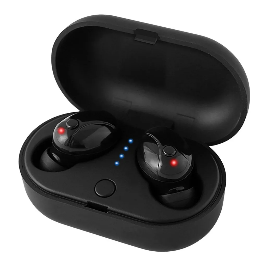 40# Hot Bluetooth 5 Earphones Twins Wireless Headset Stereo Sport In-Ear Touch Control Earbuds with Microphone | Электроника