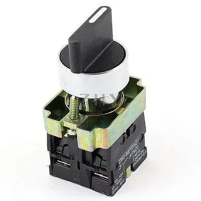 

AC 660V 10A NO/NC 4-Terminal Self-Locking Rotary Selector Switch