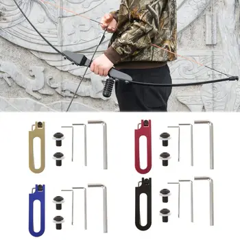 

Archery Arrow Rest Compound Bow Right Hand Aluminum Alloy Ultralight Recurve Bow Riser Professional Universal Supplies H58D