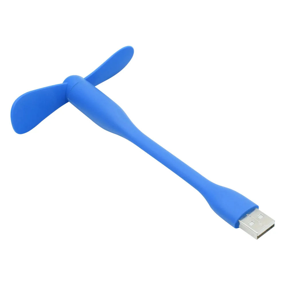 Portable 6 Colors Mini Cooling USB Fan Micro USB 2.0 Fans Flexible Summer Gadget For Tablet Power Bank Laptops handheld fan cooling fan