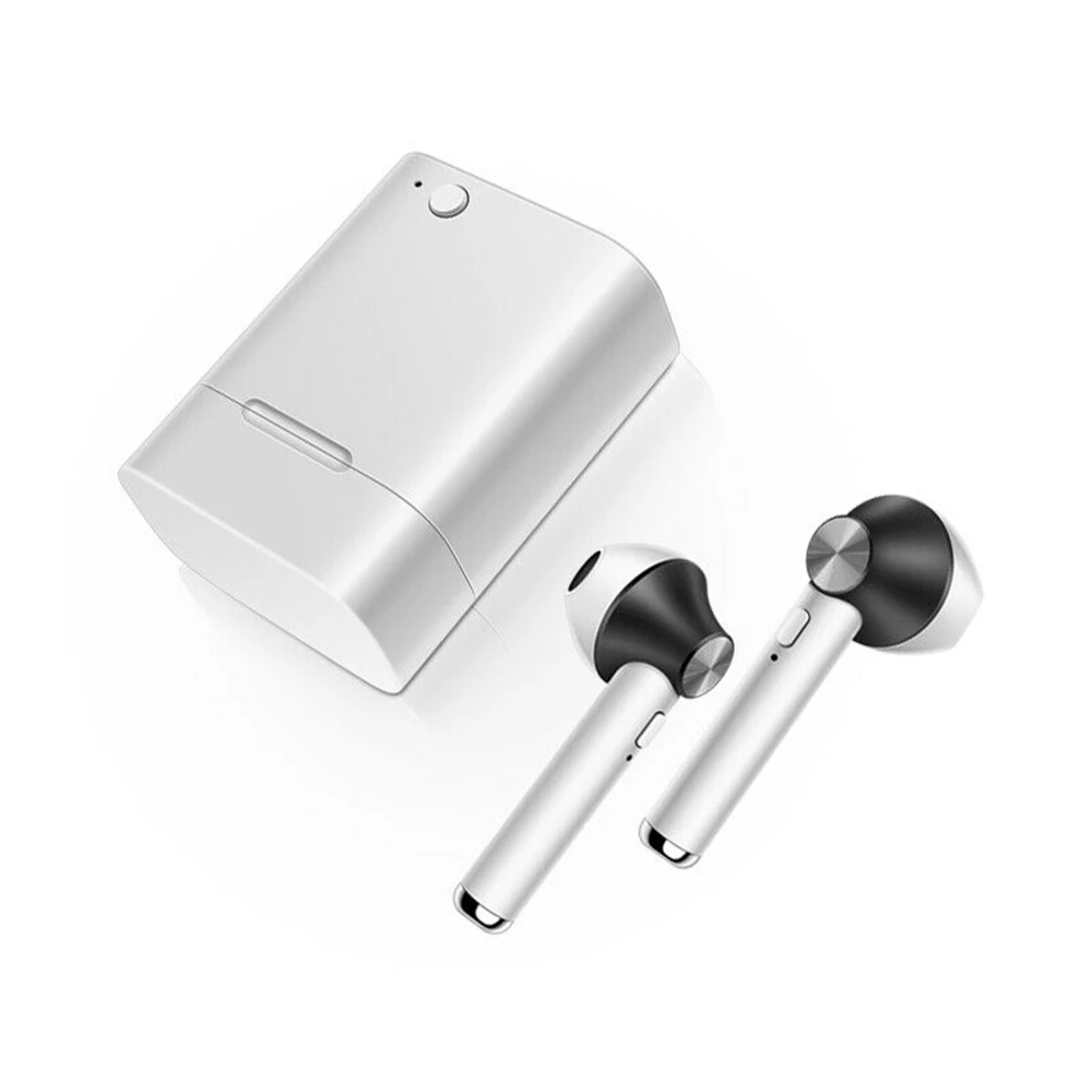 TWS 2019 Wireless Earphone Portable Bluetooth Headset Earbud With Mic for IPhone X 8 7 Plus Android Phones Huawei