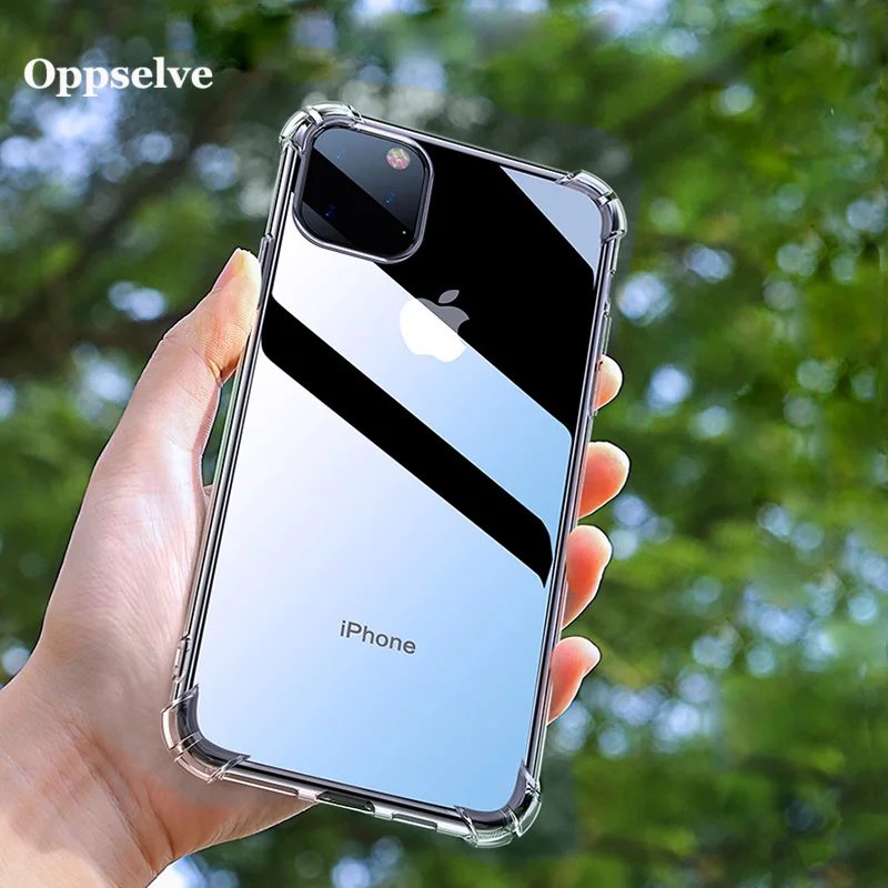 Прозрачный телефонный чехол Oppselve с передачей голоса для iPhone 11 Pro XS Max XR X R 8 7 6 6S Plus