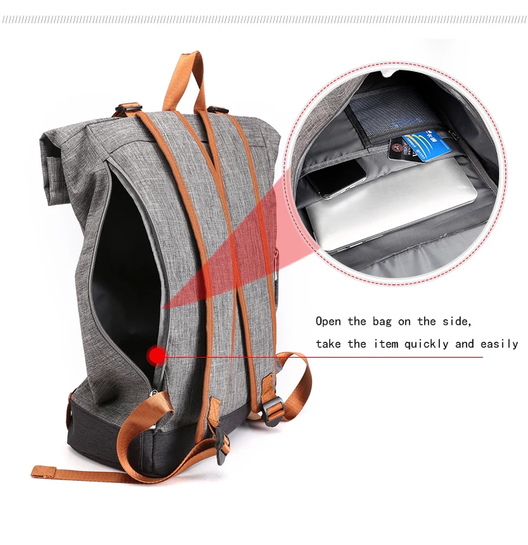 New 15.6 Inch Laptop Backpack Men Teenages School Travel Bag Casual Sports Large Capacity Waterproof Notebook Business Backpacks