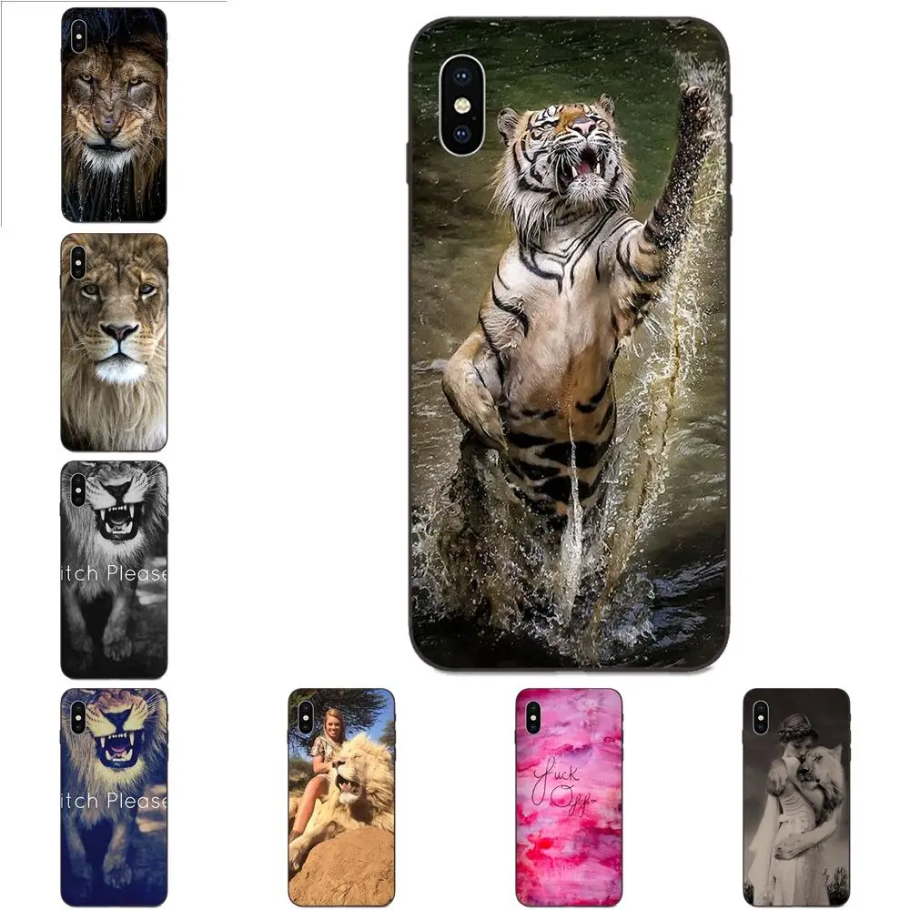 TPU мобильного льва Детская футболка с надписью Bitch Please для Xiaomi Redmi Note 3 3S 4 4A 4X5 5A 6 6A 7