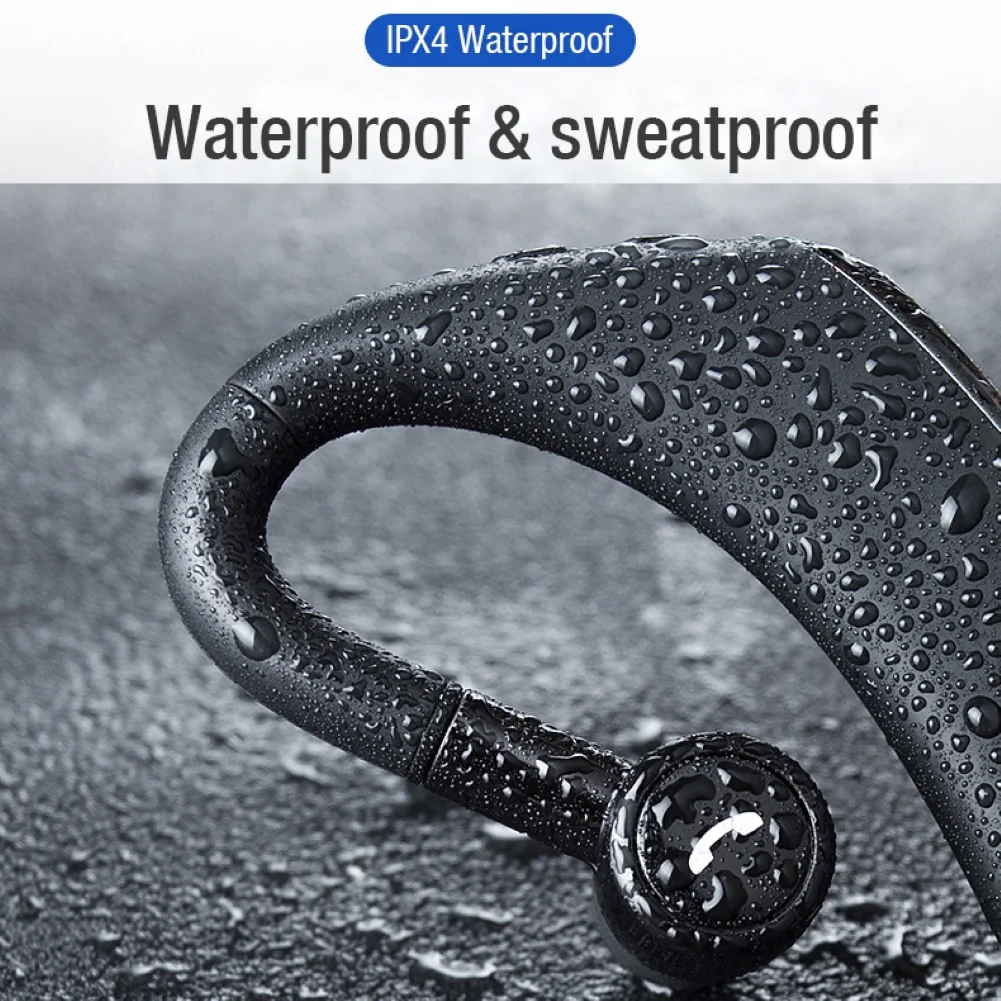 F900 Mini Earhook Wireless Bluetooth 5 0 Earphone Car Handsfree Call Headphone Waterproof Sport Earbuds Business Office Headset