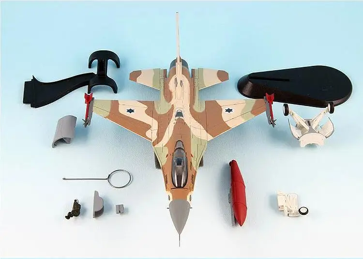 HOBBY MASTER ISRAEL F-16A General Dynamics Netz 1/72 литая модель самолета
