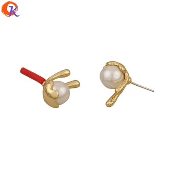 

Cordial Design 50Pcs 11*18MM Jewelry Accessories/Earrings Stud/Imitation Pearl/Hand Made/Earring Findings/DIY Jewelry Making