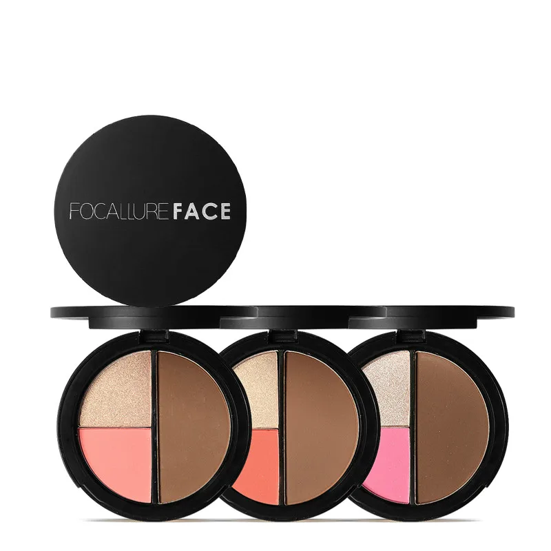 Highlighter & Bronzer palette Face contour shimmer highlighter blusher