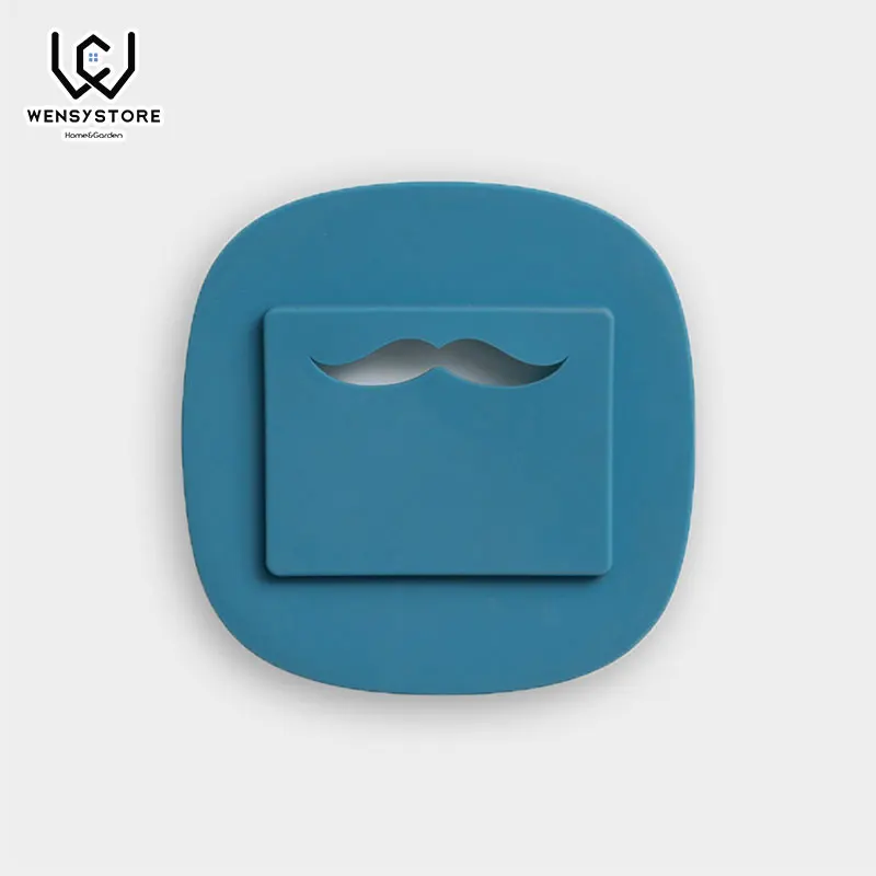 Синий Крышка для детской комнаты декор флуоресцентная стена силиконовые ВКЛ-ВЫКЛ наклейки на выключатель световой свет розетка выключатель стикер на стену XFx40 - Цвет: Синий