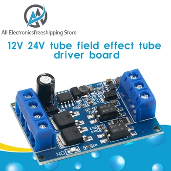 

High-Power 600W MOS Tube FET Trigger Drive Module PWM Control High / Low Level Trigger Switch DC 4V-60V 5V 12V 24V