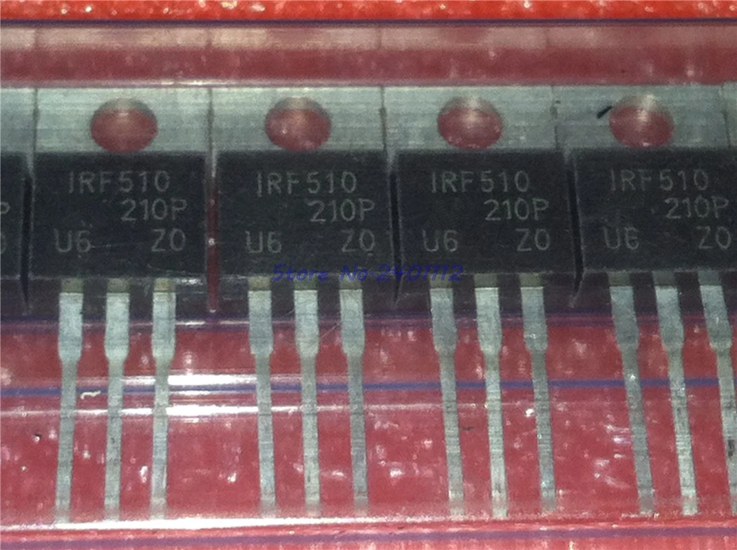 10 шт./лот IRF510N TO 220 IRF510NPBF IRF510 MOSFET N Chan 100V 5 6 Amp новый оригинальный Бесплатная доставка
