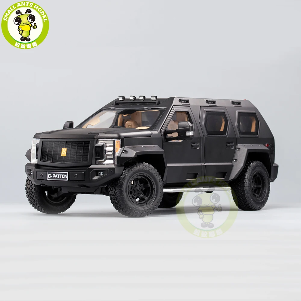 1/18 KENGFAI US г. Паттон внедорожник Грузовик литья под давлением модельных