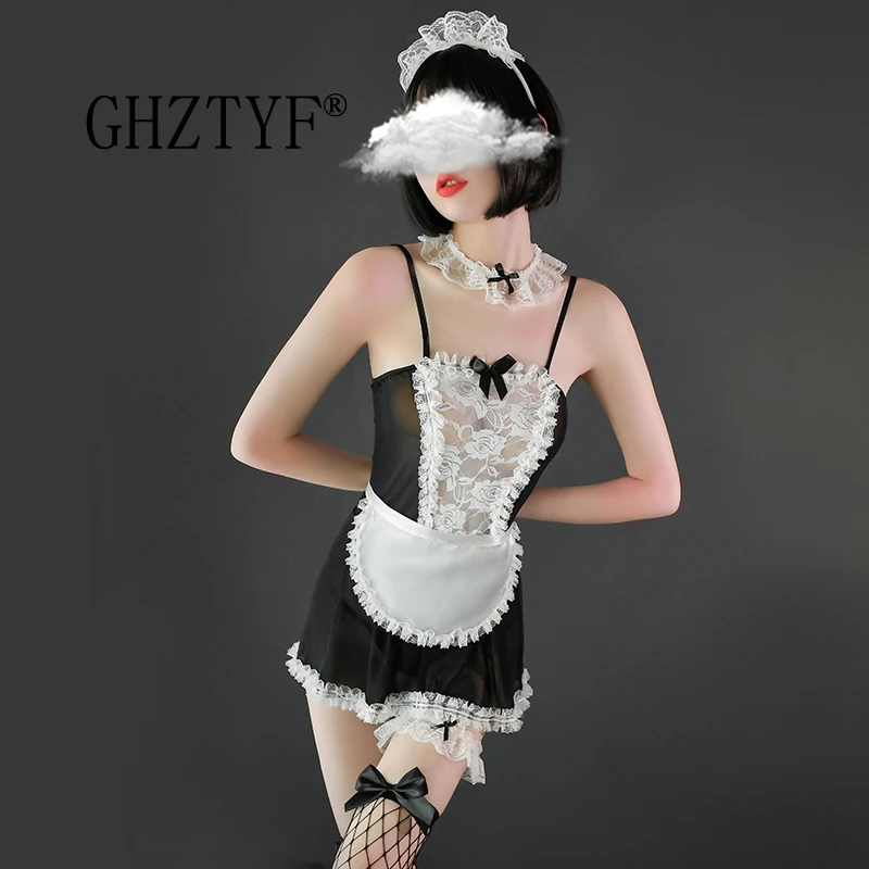 Сексуальное платье GHZTYF для секса ночное женское нижнее белье эротический костюм
