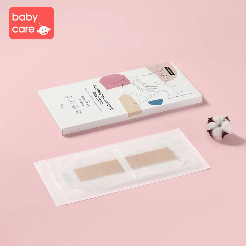 Babycare 5 шт./кор. водостойкая паста бандажная защита от ранения живота послеоперационный нож для ванны паста Стерильная дышащая повязка