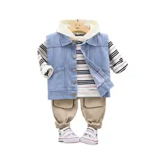 Vêtements de printemps et d'automne pour bébés garçons et filles, gilet à capuche et pantalon de dessin animé, vêtements de sport pour enfants en bas âge, nouvelle collection