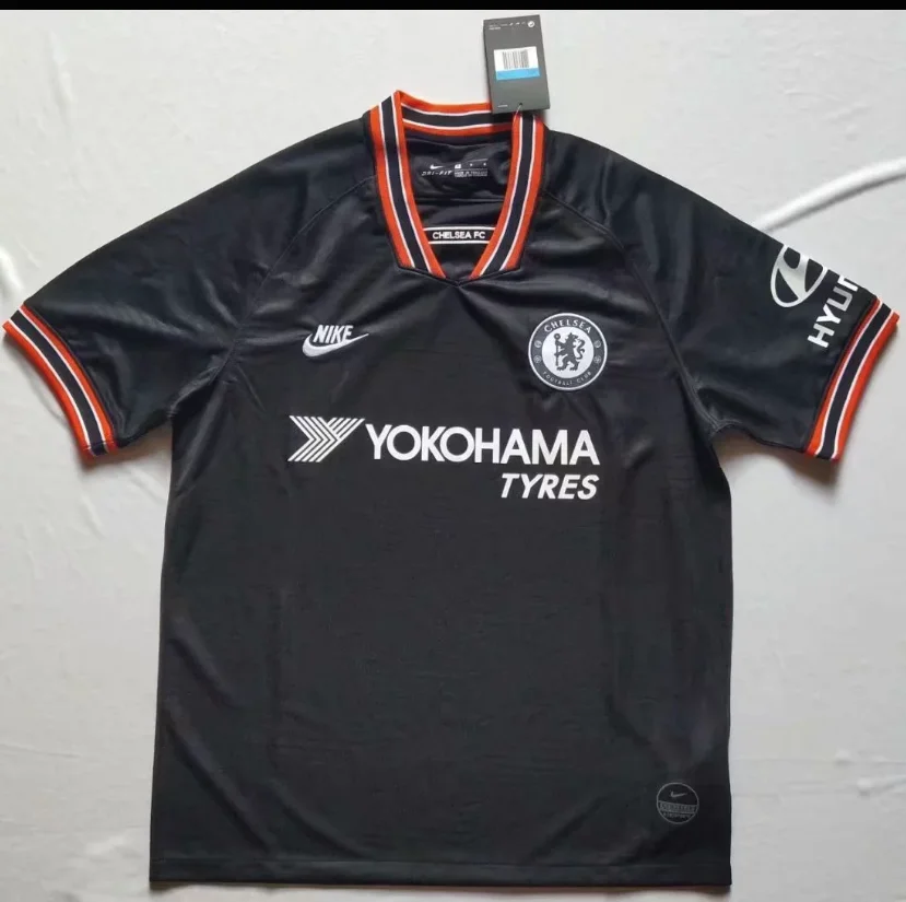 S-4XL, размер, Челси, взрослая футболка, футболки для футбола, 19, 20 ...