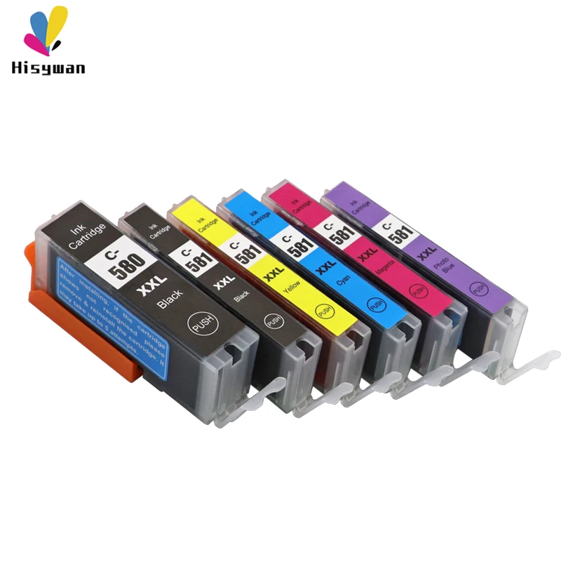 PGI580 CLI581 чернильный картридж для Canon PGI 580 PIXMA TR7550 TR8550 TS6150 TS6151 TS8150 TS8151 TS8152 TS9150 TS9155 PGI-580