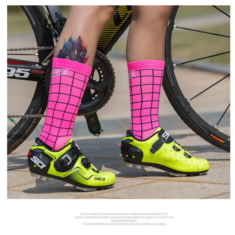 Outdoor Sports Socks Men's Breathable Professional Cycling Bike Fashion Footwear 