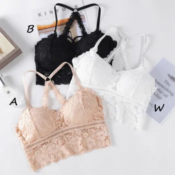 

Women Sexy Lace Bra Wire Free Breathable Lingerie Underwear Women Push Up Bras