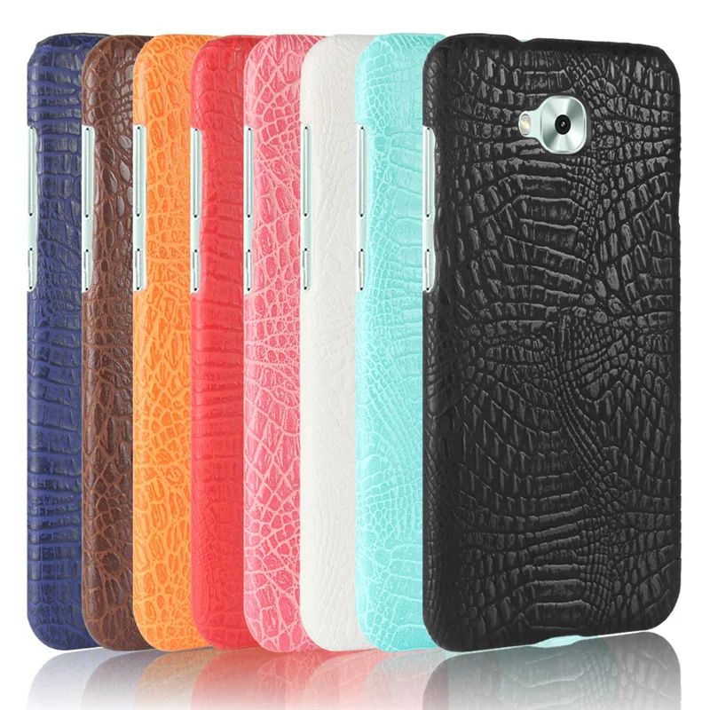 Чехол для Asus Zenfone 4 Selfie ZD553KL Жесткий из искусственной кожи телефона ZD 553KL X00LD X00LDA |