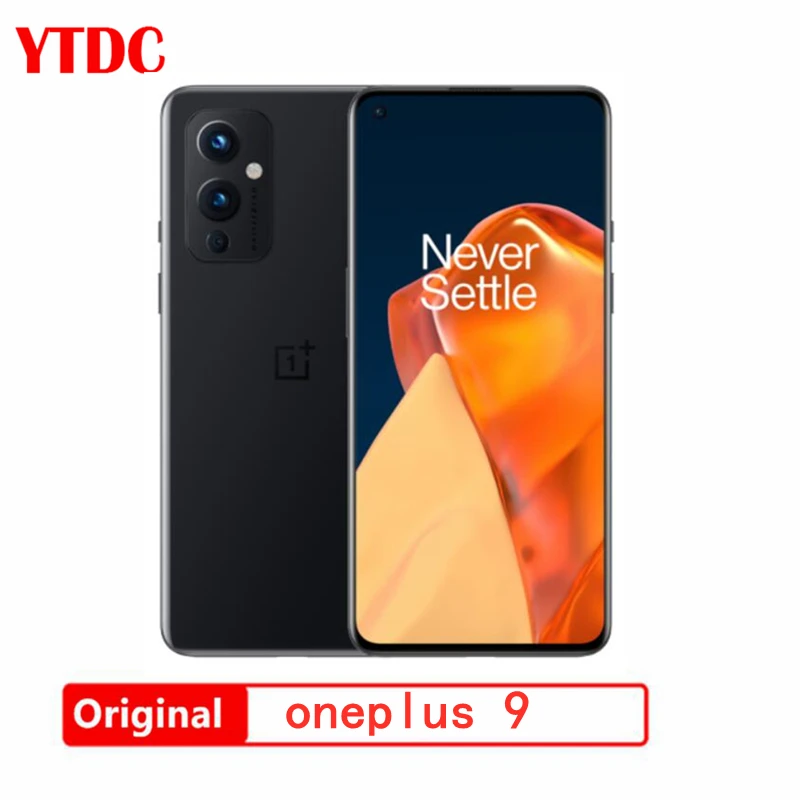 Global Rom Official Original New Oneplus 9 5G Cell Phone Snapdragon 888 6.55inch LTPO AMOLED 120Hz 8G RAM 128G ROM 50MP best phone in oneplus