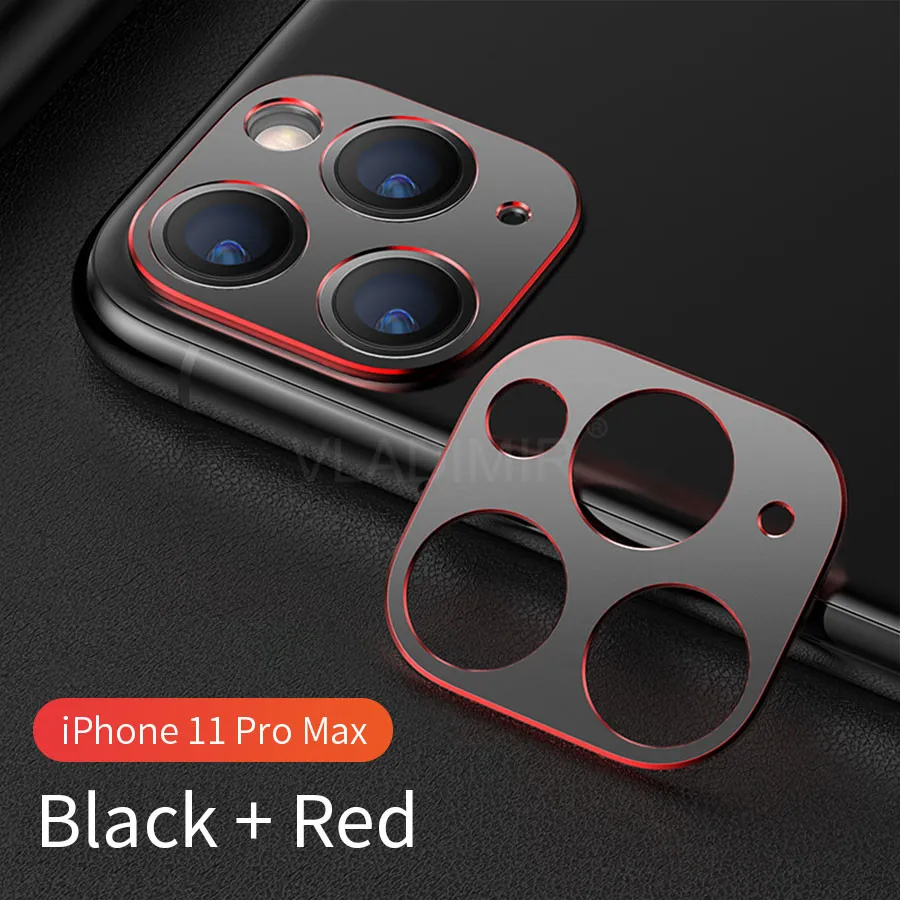 Новое обновление металлическое кольцо чехол для камеры apple IPhone 11 Pro Max задняя