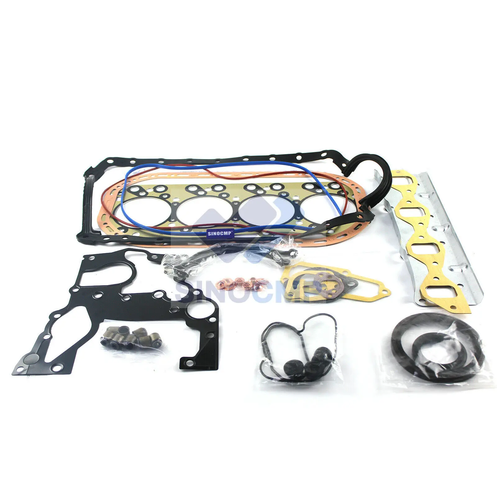 

4JB1T 4JB1 Engine Overhaul Gasket Kit For Isuzu Bighorn Trooper Rodeo Bobcat Loader Hitachi Doosan Kobelco Excavator