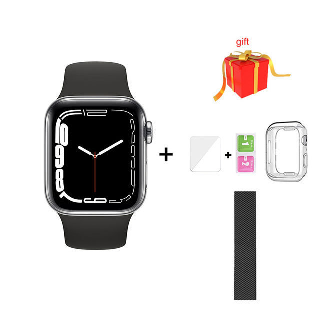 14 Watch 7 T500 Smart Watch Bluethooth Call Heart Rate Blood Pressure Waterproof Women Men SmartWatch Pk IWO13 W37Pro X8 Max