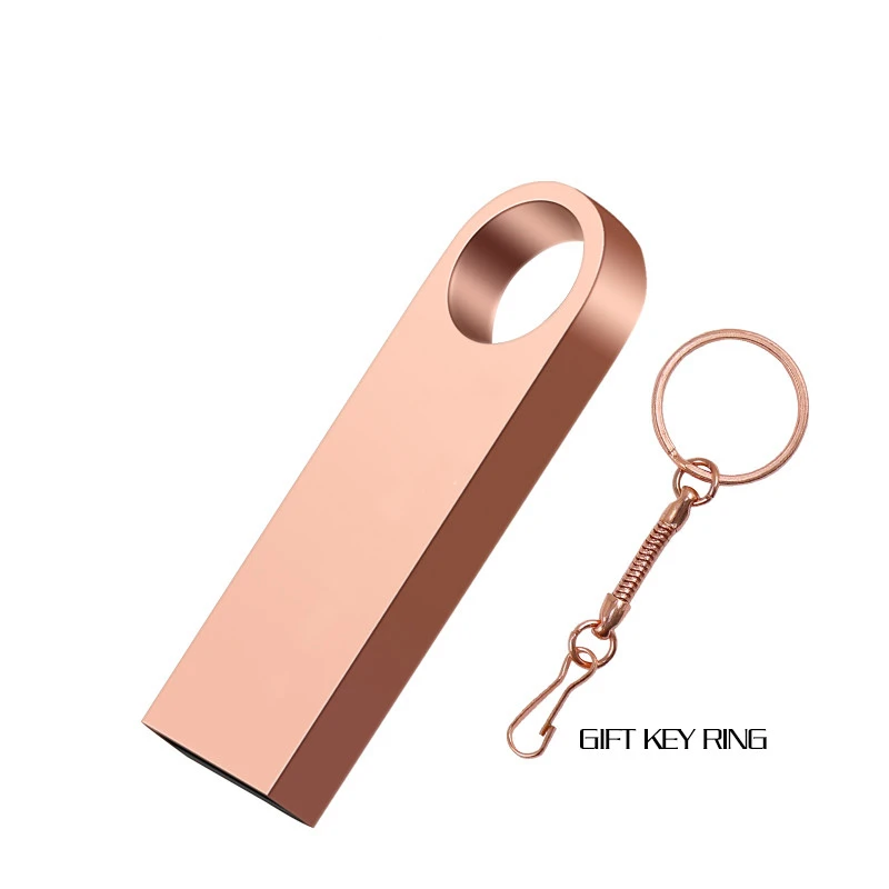 Водонепроницаемая USB карта памяти 4 ГБ флеш накопитель металлическая ручка 128 Гб 64