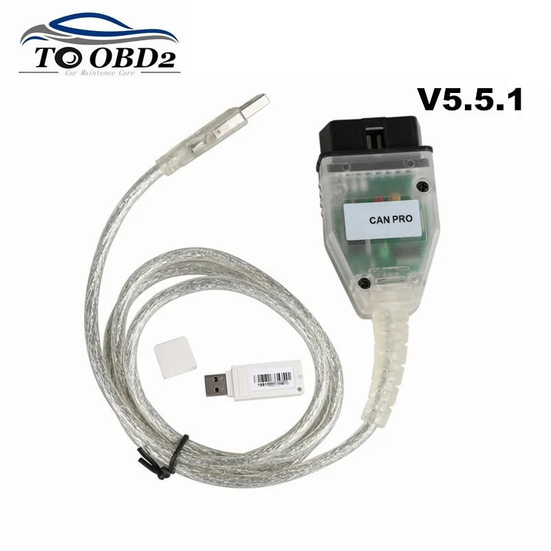 Диагностический сканер obd2 лучшего качества для VAG CAN PRO BUS + UDS K line S.W версия 5.5.1
