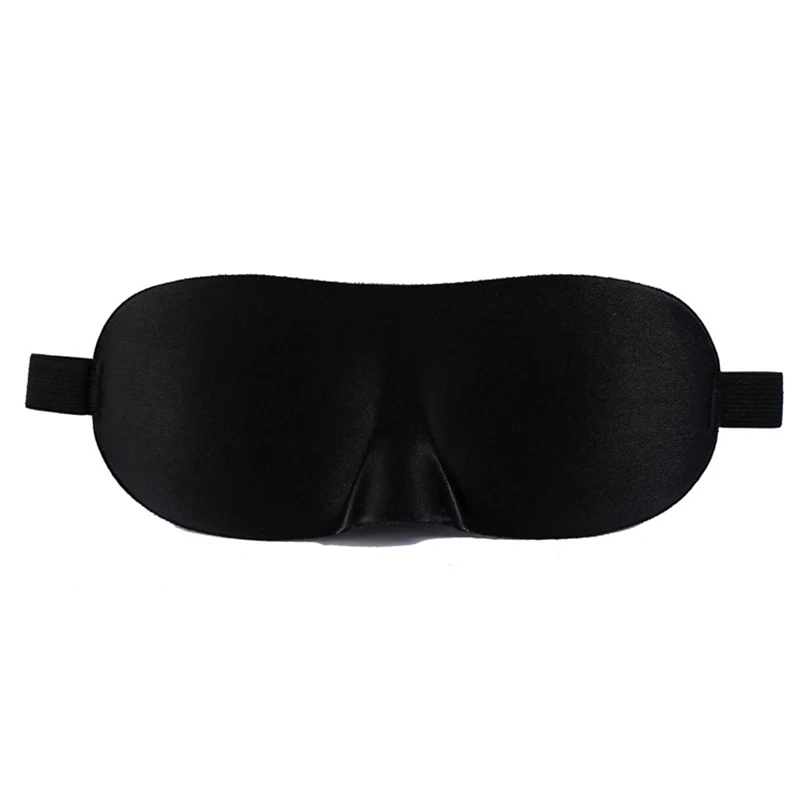 1PC 3D Sleep Eye Patches Blindfold Eyepatch Shade Sleeping Eye Cover Rest Shield Trip Accessories Knitted Fabric Eyeshades creative halloween costumes