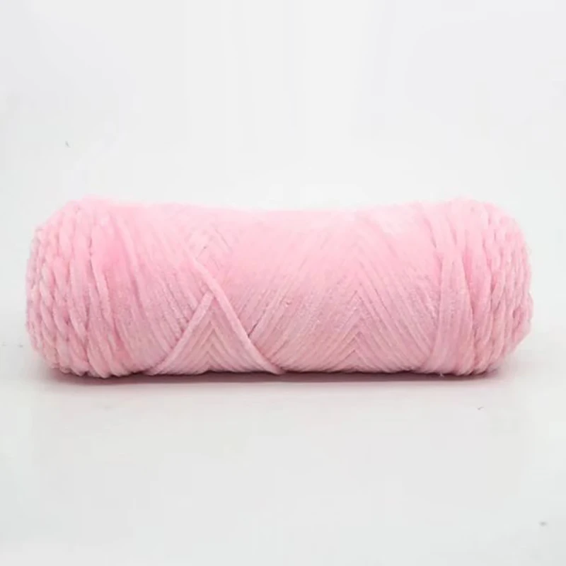 Velvet Yarn Soft Protein Cashmere Yarn Silk Wool Baby Yarn Crochet Knitting Yarn Cotton Baby Wool Diy Sweater