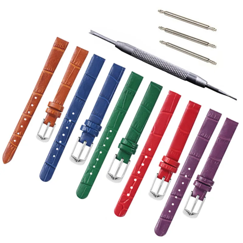 Мягкий и простой матовый ремешок для часов из натуральной кожи высшего качества